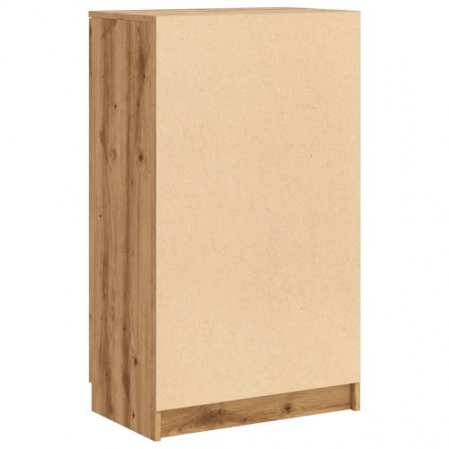 Skoskab/skoreol 59×35×100,5 cm - konstrueret træ, kunsteg