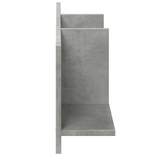 Vægskab 100 x 16,5 x 30 cm - betongrå