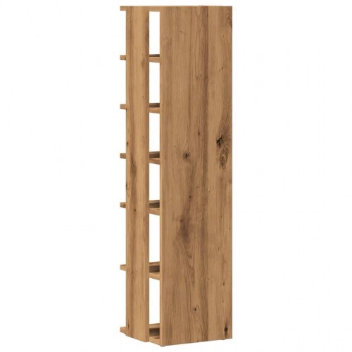 Skoskabe 2 stk. - 28×27×102 cm i konstrueret træ, kunsteg
