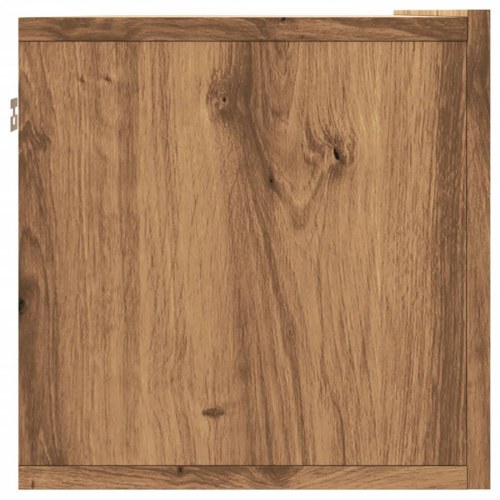 Væghængt tv-bord 100 x 30 x 30 cm med 2 låger