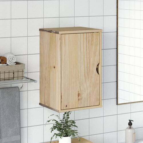 Vægskab til badeværelse OTTA 35x30x55 cm massivt fyrretræ