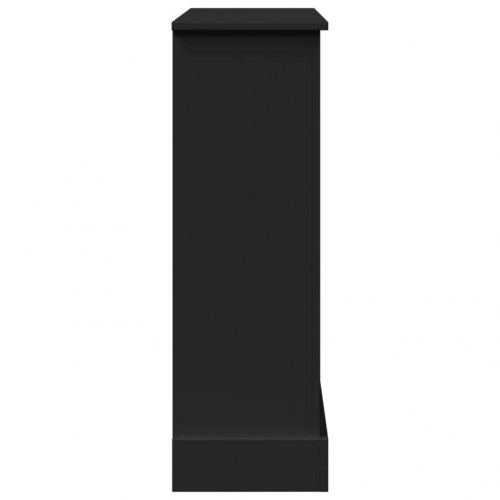 Pejseforsats 90 x 30 x 90 cm - sort