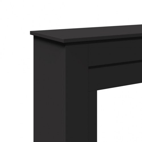 Pejseforsats 90 x 30 x 90 cm - sort