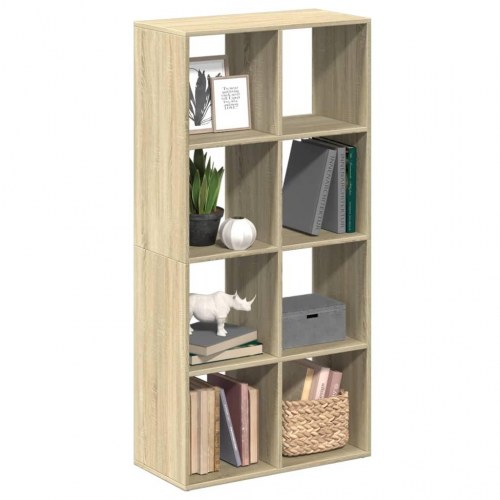 Bogreol/rumdeler 69,5 x 29 x 137,5 cm - sonoma-eg