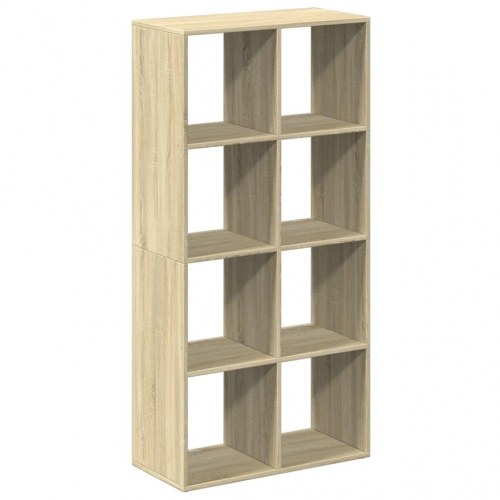 Bogreol/rumdeler 69,5 x 29 x 137,5 cm - sonoma-eg