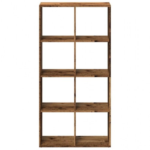 Bogreol som rumdeler 69,5 x 29 x 137,5 cm - antikt træ