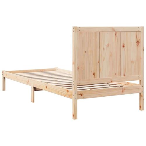Ekstra lang sengeramme uden madras 90x210 cm massivt træ