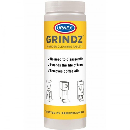 Urnex Grindz rengøringstabletter - Gul/Hvid