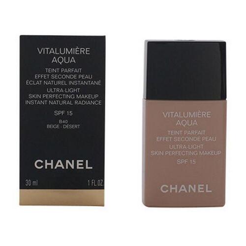 Flydende makeup foundation Vitalumière Aqua Chanel 42 - beige rosé 30 ml