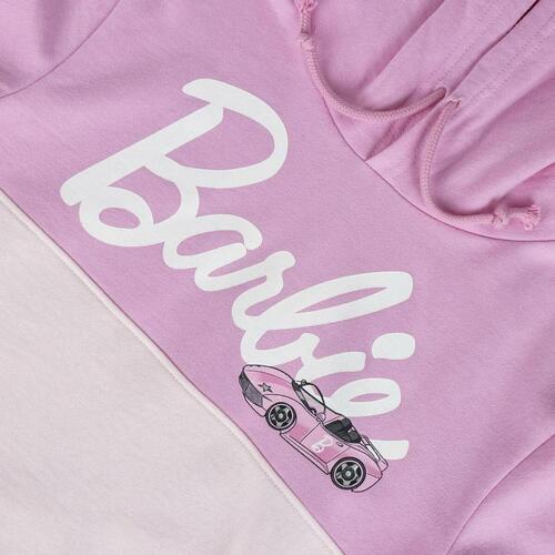 Hættetrøje til Børn Barbie Pink 10 år