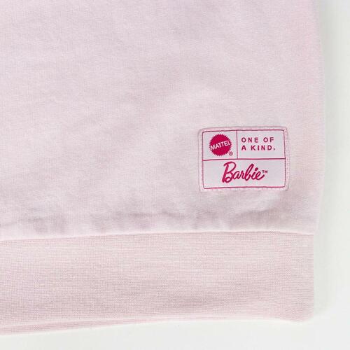 Hættetrøje til Børn Barbie Pink 10 år