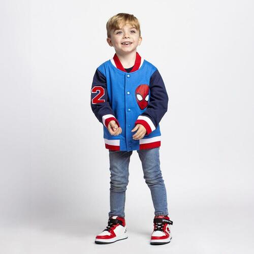 Jakke Børns Spider-Man Blå 4 år