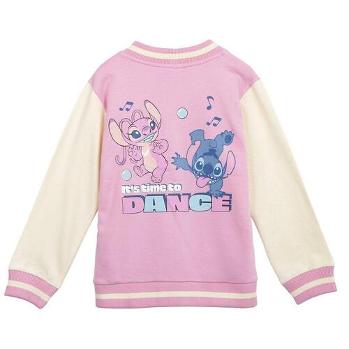 Jakke Børns Stitch Pink 10 år
