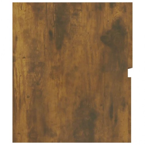 Vaskeskab 90 x 38,5 x 45 cm - røget egetræ