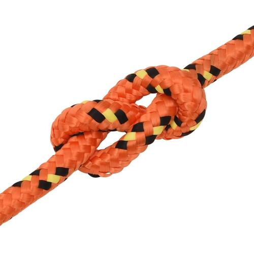 Tovværk til båd 14 mm 50 m polypropylen orange