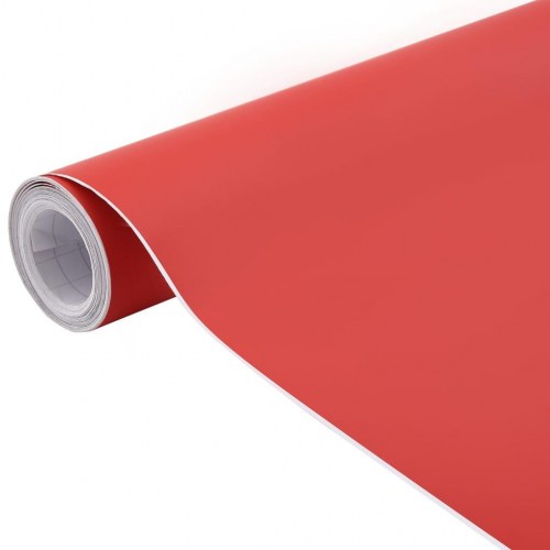Bilfolie mat rød 100 x 150 cm