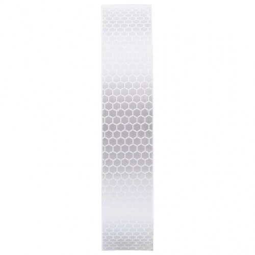 Reflekstape 2,5 cm x 20 m PVC hvid