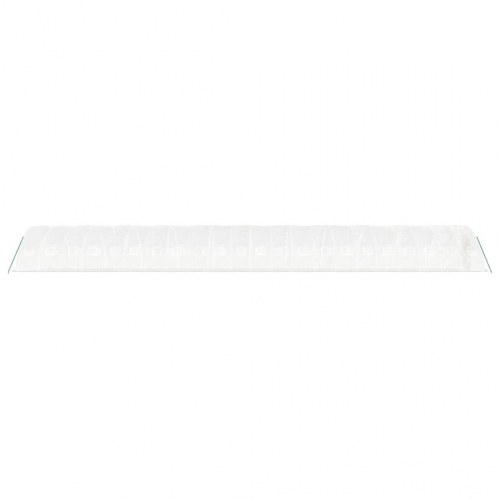 Drivhus med stålstel 110 m² 22 x 5 x 2,3 m hvid