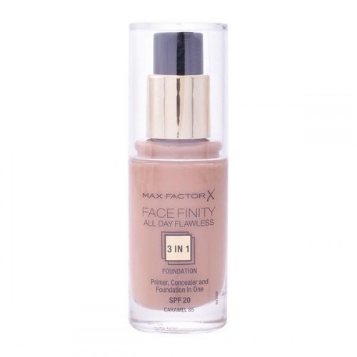 Flydende makeup foundation Max Factor Face Finity 3-i-1 30 ml - 65 - rose