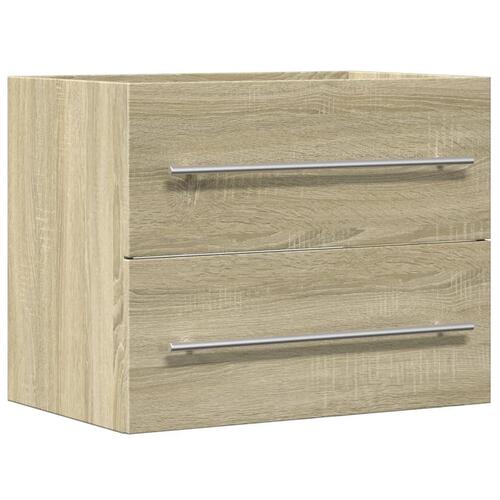 Vaskeskab 60x38,5x48 cm konstrueret træ sonoma-eg