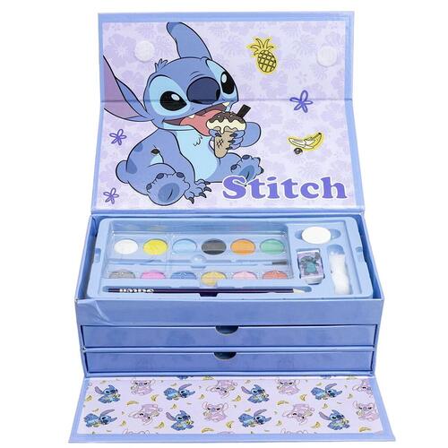 Stationært sæt Stitch Lyseblå