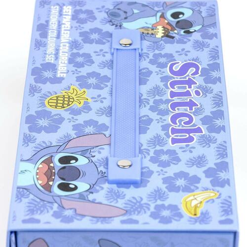 Stationært sæt Stitch Lyseblå