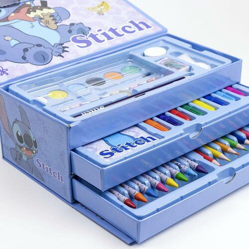 Stationært sæt Stitch Lyseblå