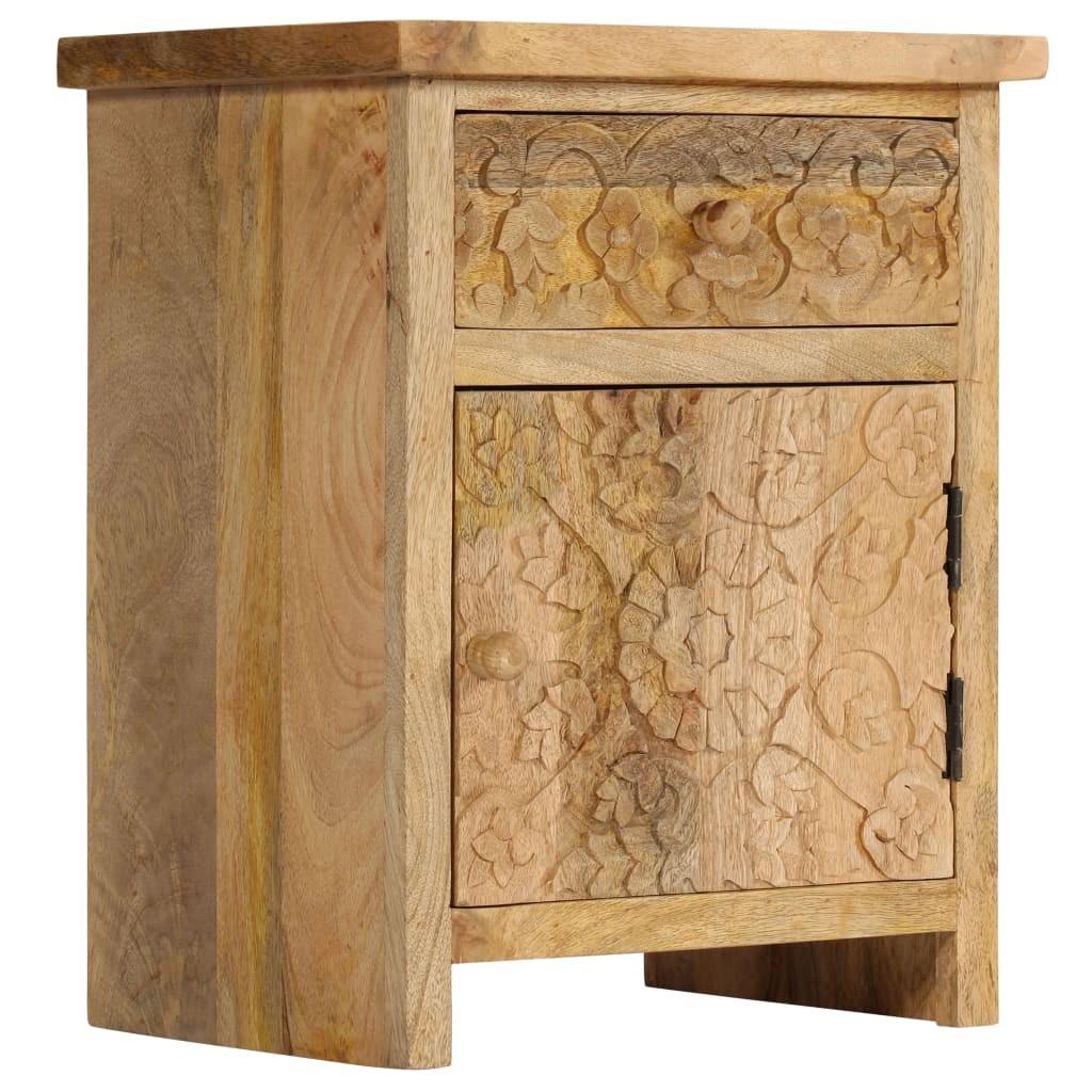Sengebord 40x30x50 Massivt Mangotræ