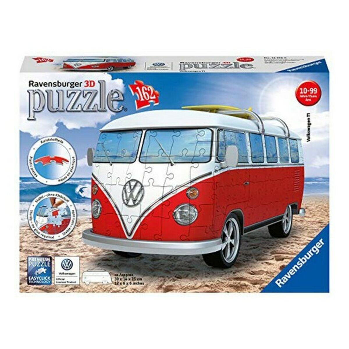3D Puslespil Volkswagen Van Ravensburger 12516 162 Dele