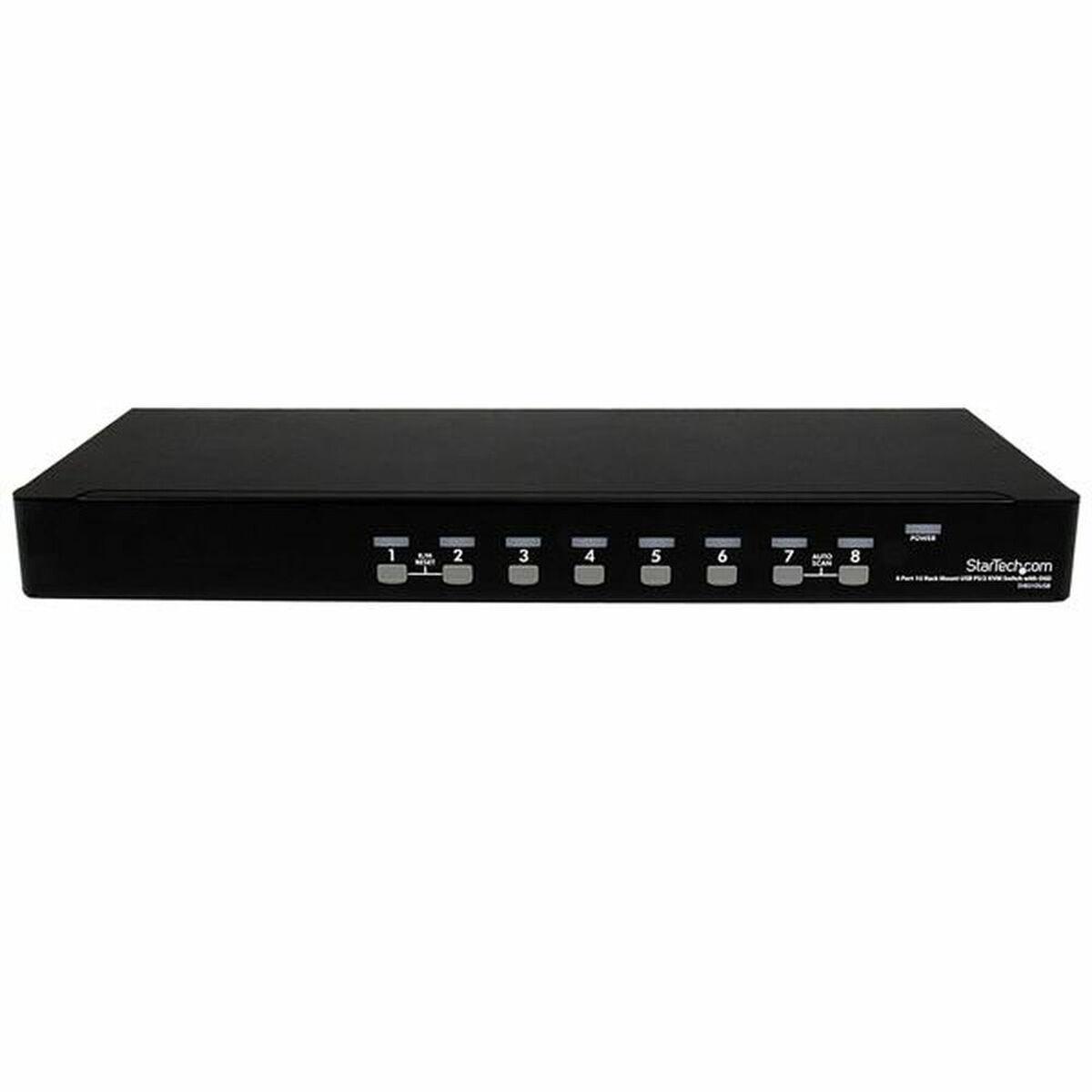 StarTech KVM-kontakt SV831DUSBGB - 8-port USB/PS/2 VGA