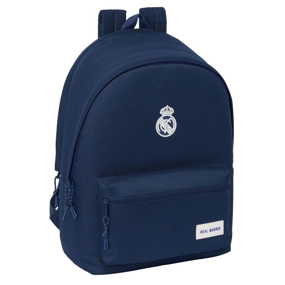 Laptop Rygsæk Real Madrid Marineblå
