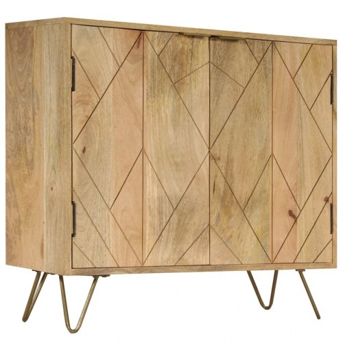 Skænk 80x30x75 cm massivt mangotræ