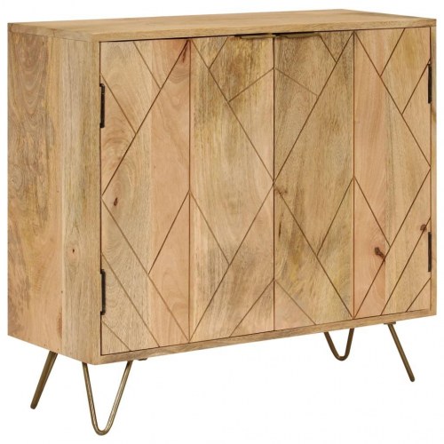 Skænk 80x30x75 cm massivt mangotræ