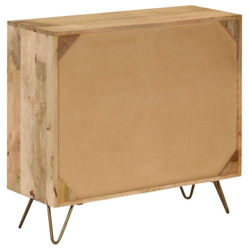 Skænk 80x30x75 cm massivt mangotræ