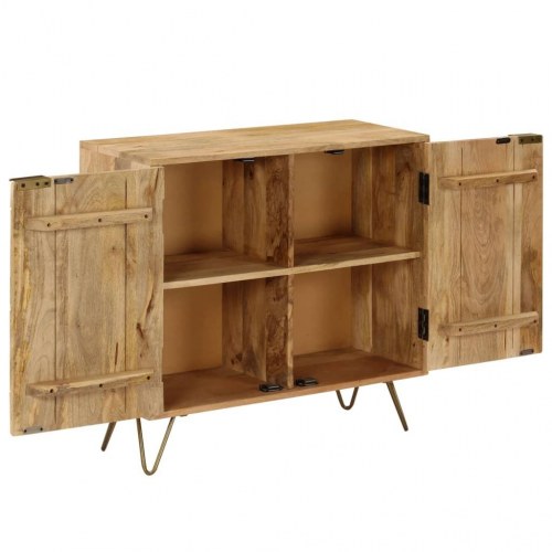 Skænk 80x30x75 cm massivt mangotræ
