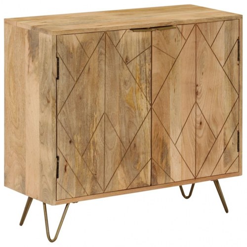 Skænk 80x30x75 cm massivt mangotræ