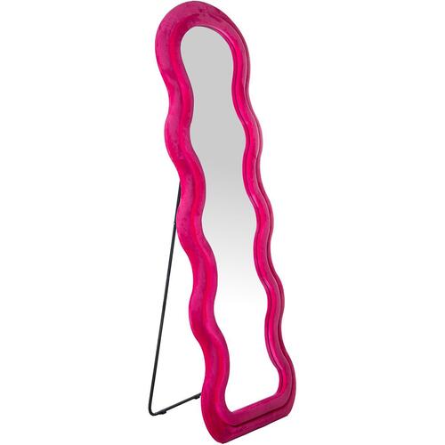 Fritstående spejl Alexandra House Living Pink 160 x 60 cm 60 x 3,5 x 160 cm Abstrakt