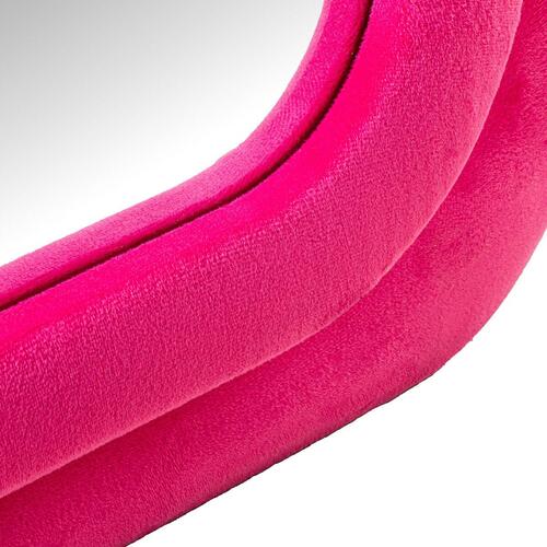 Fritstående spejl Alexandra House Living Pink 160 x 60 cm 60 x 3,5 x 160 cm Abstrakt