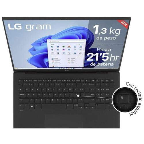 Bærbar computer LG Gram 17Z90S-G.AD7BB 17" Intel Core Ultra 7 155H 32 GB RAM 2 TB SSD
