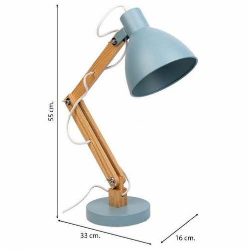 Flexo/skrivebordslampe Alexandra House Living Blå Metal 16 x 55 x 33 cm