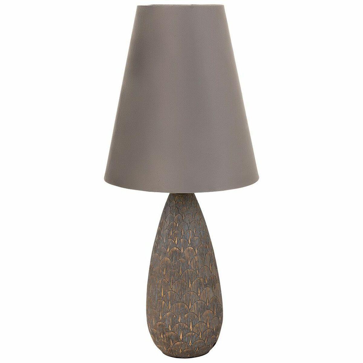 Bordlampe Alexandra House Living Sølv Polyesterharpisk 220 240 V 18 X 46 X 18 Cm