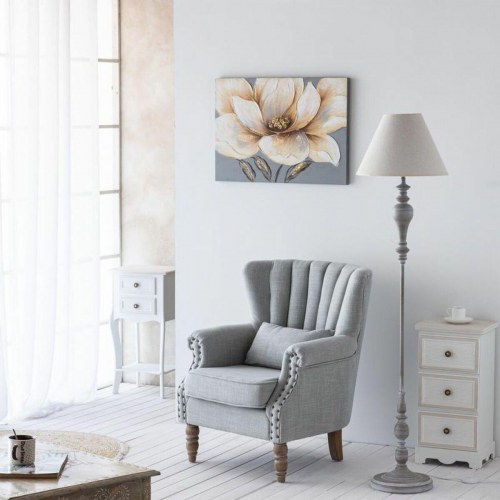 Gulvlampe Alexandra House Living Hvid Grå 220-240 V 38 x 155 x 38 cm