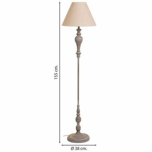 Gulvlampe Alexandra House Living Hvid Grå 220-240 V 38 x 155 x 38 cm