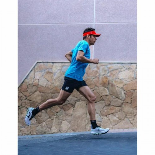 Compressport solskærm - rød, onesize