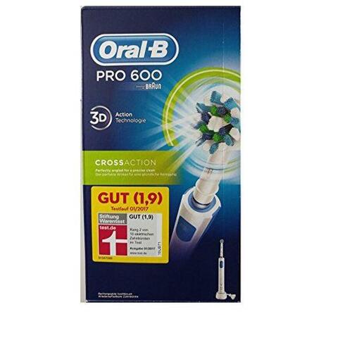 Elektrisk tandbørste Pro 600 Cross Action Oral-B