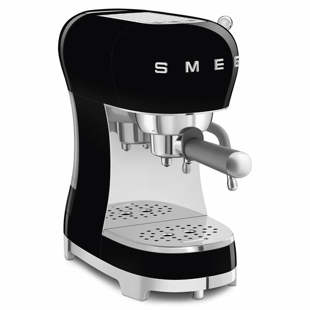 Drip Coffee Machine Smeg 50's Style ECF02BLEU Sort