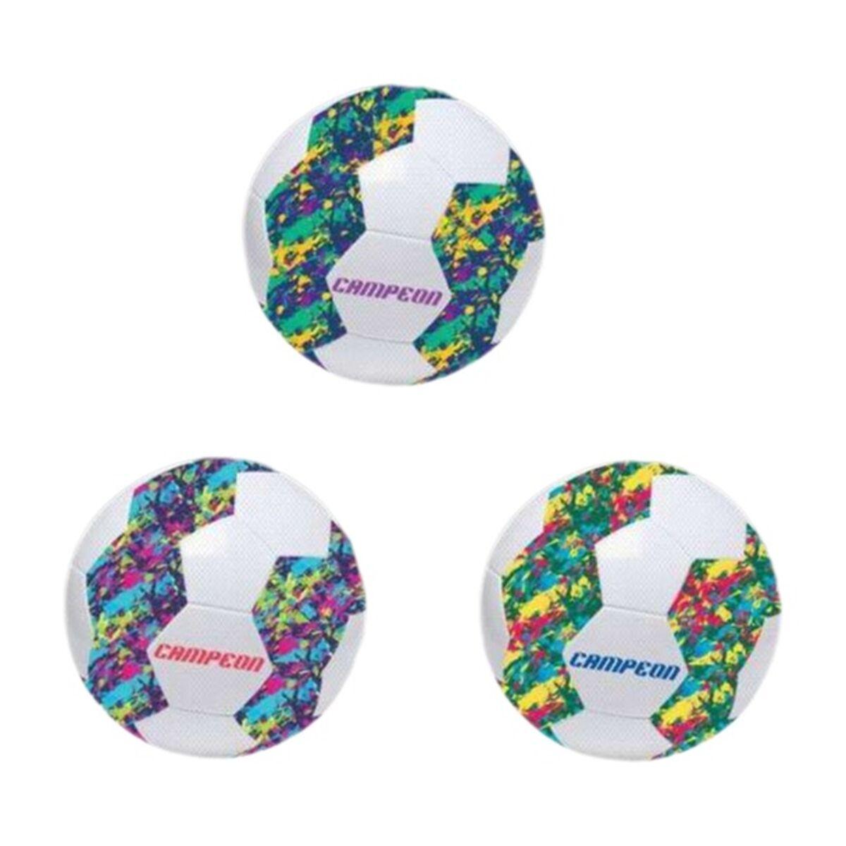 Fodbold størrelse 5 - farverige mønstre (tilfældig variant)