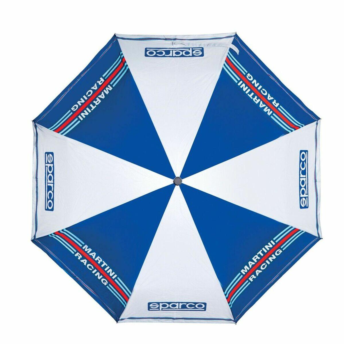 Paraply Sparco Martini Racing Ø 95 Cm Blå/hvid Blå