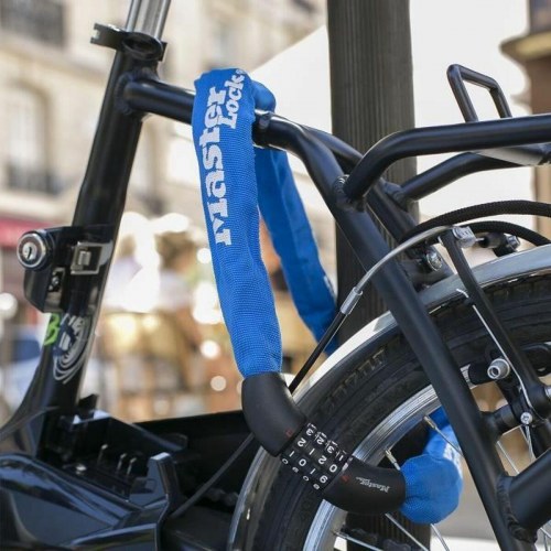 Nøgle hængelås Master Lock Blå