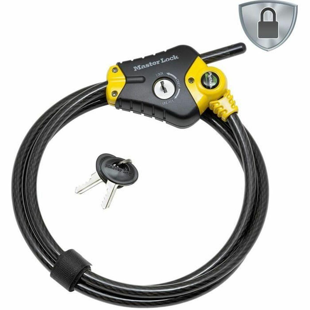 Nøgle Hængelås Master Lock Sort